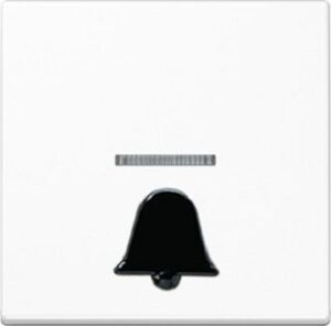 Jung Wippe Symbol Klingel alpinweiss A590K1KOWW – Bild 1