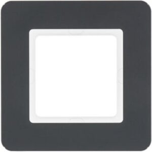 Berker Rahmen 1-fach anthrazit samt 10116186 – Bild 1