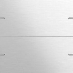 Gira Wippenset 2-fach Tastensor 4 TS4 Aluminium 502217 – Bild 1