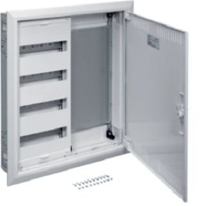 Hager UP-Feldverteiler,Multimedia,IP30,SK II,48PLE,Nischenmasse (HxBxT):652x5 FW42ENW1B – Bild 1