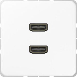 Jung Multimediaanschluss-system alpinweiss MACD1133WW – Bild 1