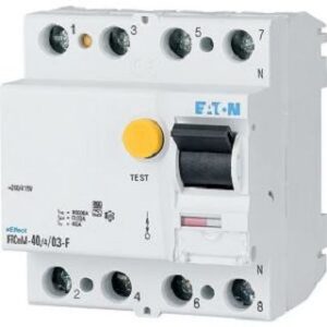 Eaton (Moeller) FI-Schalter 63A, 4p, 100mA FRCMM-63/4/01-S/F – Bild 1