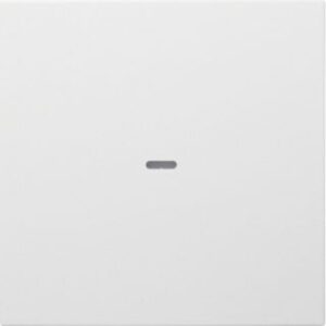 Berker Tast-Abdeckung 1-fach polarweiß matt 80960299 – Bild 1