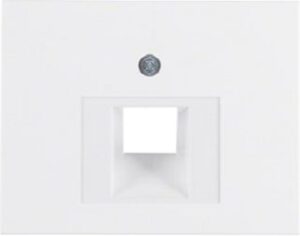 Berker Zentralstück polarweiß für UAE-Anschlussdose 14077009 – Bild 1