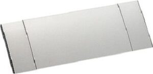 Bachmann Abdeckung Power Frame Cover ALU lac kiert Inox für Steckdoseneinheit 3- 915.501 – Bild 1