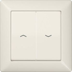 Jung Abdeckung Jalousieschalter AS 500/A plus weiss AS590-5P – Bild 1