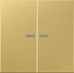 Jung KNX RF Taster 2fach KNX RF Taster 2fach ME10921STRFC – Bild 1