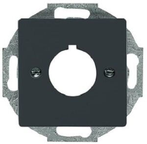 Busch-Jaeger Zentralscheibe mit Tragring Daten-Kommit -Technik anthrazit 2533-81 – Bild 1