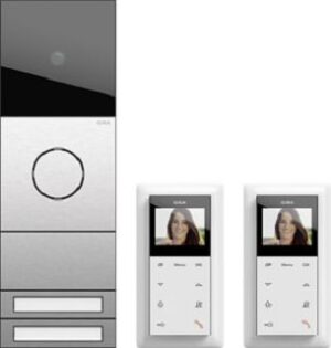 Gira ZFH-Paket Video System 106 Edelstahl 2417000 – Bild 1